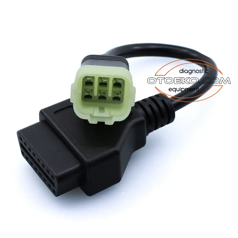 Kawasaki 6 Pin - Obd2 OBD2 Diagnostic Adapter Cable - 6
